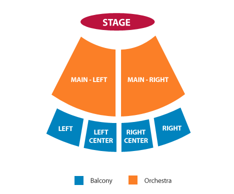 The Rose Theater Pasadena Seating Chart