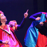 Brian Guehring as Lord Farquaad and Jennifer Castello as Thelonius