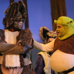 Nik Whitcomb as Donkey and Robby Stone as Shrek