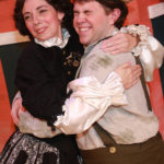 Jessica Logue and Nick Knipe in Huck Finn