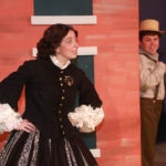 Jessica Logue and Nick Knipe in Huck Finn