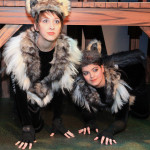 Autumn Simpson and Madison Hoge as Wolves