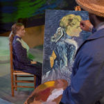 Ezra Colón as Vincent Van Gogh Anna Jordan as Adeline Ravoux in the world premiere of VAN GOGH & ME