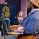 Ezra Colón as Vincent Van Gogh Anna Jordan as Adeline Ravoux in the world premiere of VAN GOGH & ME