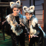 Madison Hoge and Autumn Simpson as Wolves