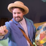Ezra Colón as Vincent Van Gogh in the world premiere of VAN GOGH & ME