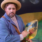 Ezra Colón as Vincent Van Gogh in the world premiere of VAN GOGH & ME
