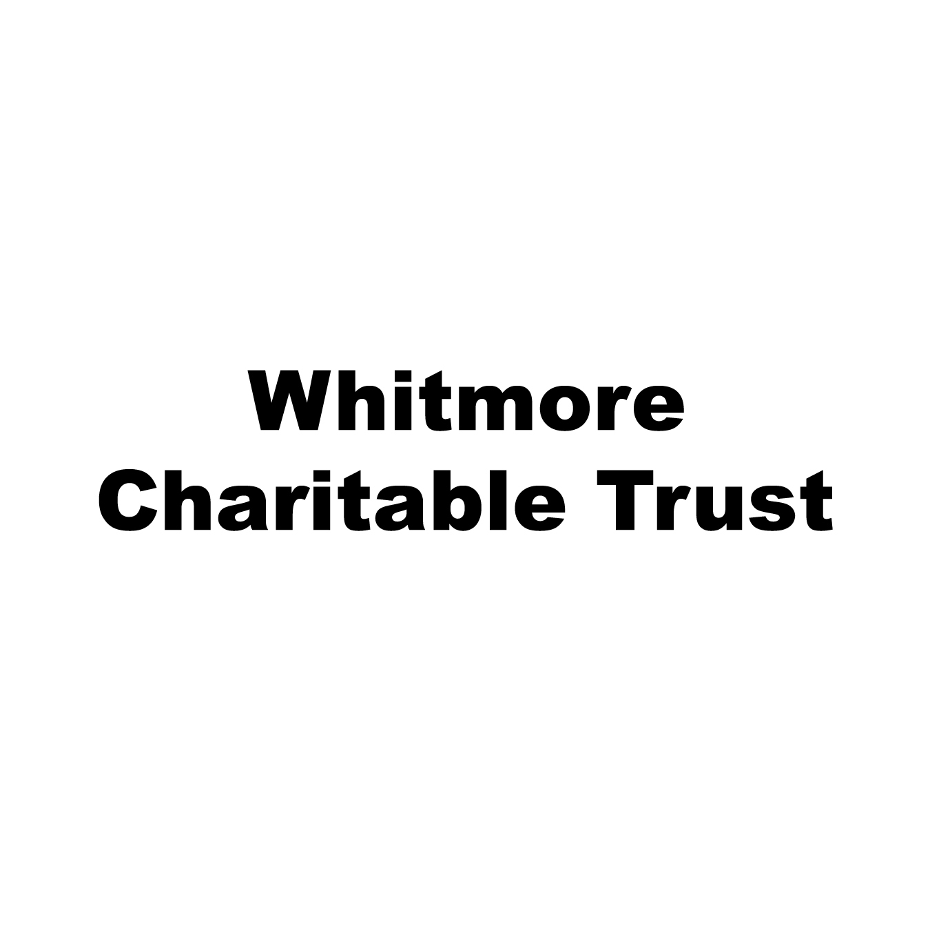 Whitmore Charitable Trust