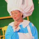 Wendy Eaton as The Old Lady in The Rose Theater's production of GOODNIGHT MOON, running Sept. 2-18, 2016.