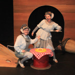 MOUSE ON THE MOVE! Kim Stone as Amelia Mouse & Katy Kepler as Nellie Mouse. Photo by MJB Photography.