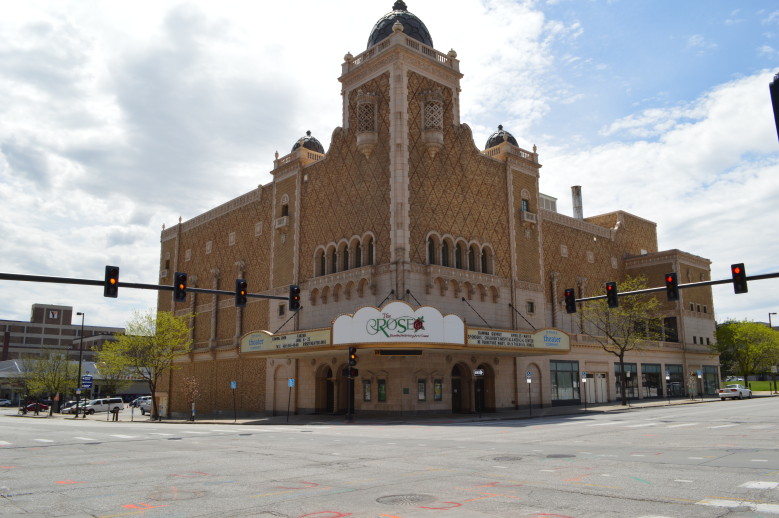 The Rose Theater Exterior - Daytime