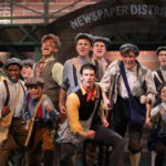 The cast of Newsies