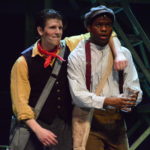 Andrew Wright and Marcel Daly in Newsies