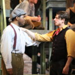 Marcel Daly and Andrew Wright in Newsies