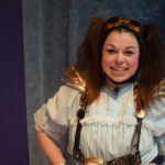 Chloe Langford as Nod in WYNKEN, BLYNKEN & NOD at The Rose Theater