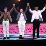 The cast of HOWIE D: BACK IN THE DAY takes a bow