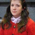 Sophie Williams as Anne Frank in THE DIARY OF ANNE FRANK at The Rose Theater