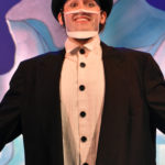 The Rose Theater's world premiere production of PENGUIN PROBLEMS, featuring: Ben Adams as Bob.