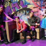 Roni Shelley Perez, Summer Hurtienne, Dina Saltzman and Briana Nash in The Rose Theater's production of Disney's Descendants