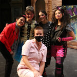 Summer Hurtienne, Briana Nash, Dina Saltzman, Roni Shelley Perez and director Katherine M. Carter in The Rose Theater's production of Disney's Descendants