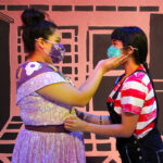 Tatiana Sandoval as Mami and Mireya Luna as Carmela in The Rose Theater's production of CARMELA FULL OF WISHES, making its world premiere Jan 28 - Feb 13, 2022.