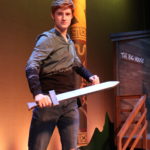 Derek Penner as Percy Jackson in The Rose Theater's production of THE LIGHTNING THIEF, playing Jan. 20 - Feb. 5, 2023.