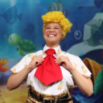 Roni Shelley Perez as SpongeBob in THE SPONGEBOB MUSICAL, playing Aug 26 - Sept 18, 2022 at The Rose Theater