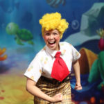 Roni Shelley Perez as SpongeBob in THE SPONGEBOB MUSICAL, playing Aug 26 - Sept 18, 2022 at The Rose Theater