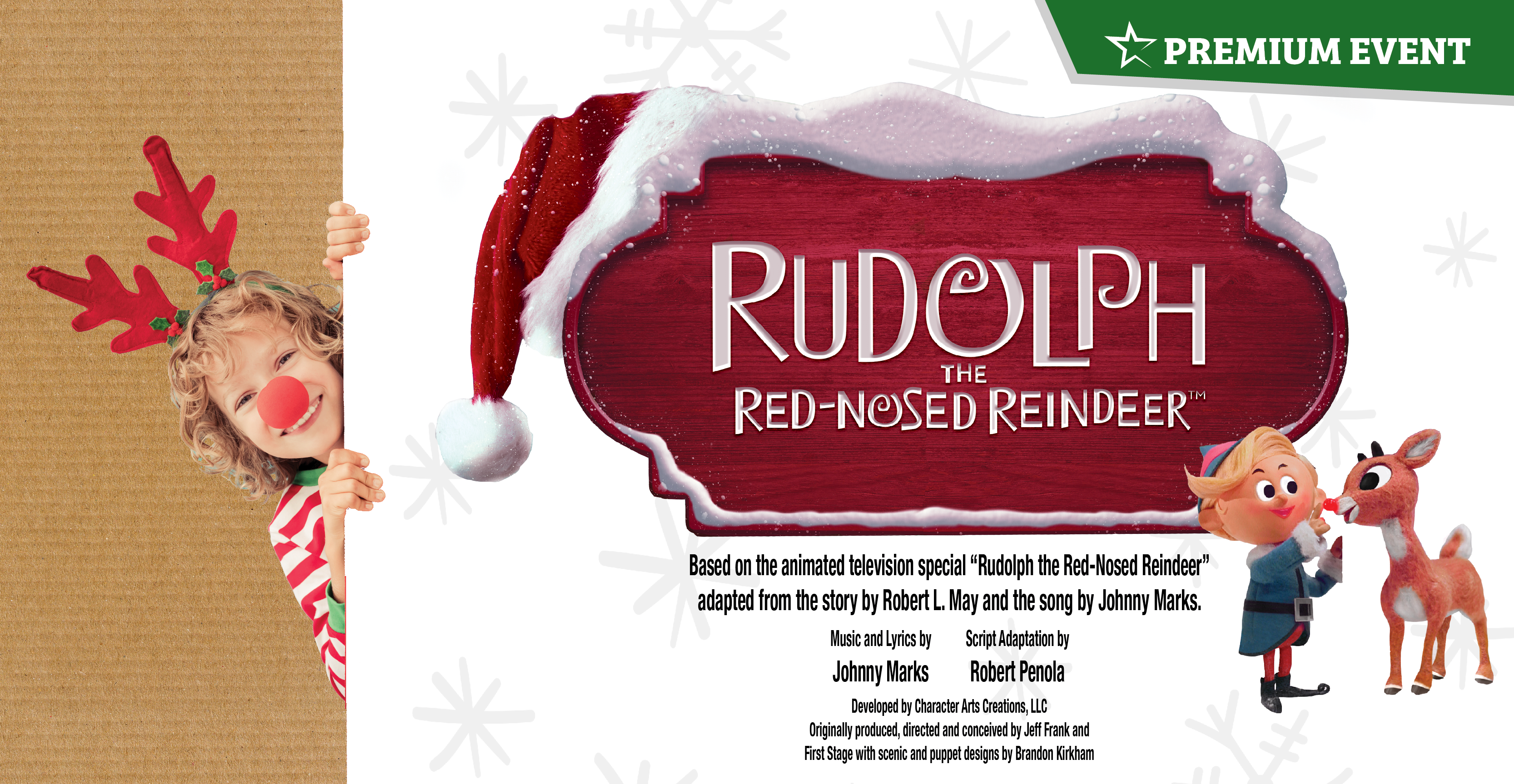 fætter plisseret kompromis Rudolph the Red-Nosed Reindeer | The Rose Theater