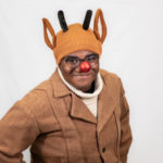DeVon Richards II as Rudolph in The Rose Theater's production of RUDOLPH THE RED-NOSED REINDEER, playing December 1 - 23, 2023.