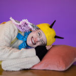 Jocey Logue as Kid in The Rose Theater's production of NIGHT AT THE FARM: A BEDTIME PARTY, playing January 19 - February 4, 2024.