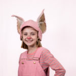 Scarlett Simpson as Wilbur in The Rose Theater's production of CHARLOTTE'S WEB, playing April 19 - May 5, 2024.-01