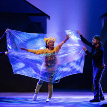 THE GREAT RACE at The Rose Theater, featuring Kyah Sneed as Tiger.