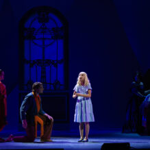 DISNEY'S FROZEN at The Rose Theater, playing June 6-28, featuring Biannah Peji-Palm as Bulda, Keanu Moore as Pabbie, Addie Olsen as Young Elsa, Maddison Poling as Queen Iduna and Hazel Slocombe as Young Anna.